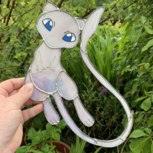 Mew Stained Glass Artwork